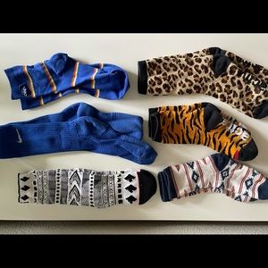 Crew Sock Bundle: Nike, Stance, Obey, Active Ride